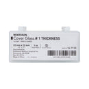 McKesson Brand McKesson Cover Glass, 22 x 22 mm (10/BX) 