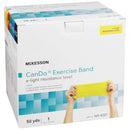 McKesson Brand McKesson Exercise Resistance Band, Yellow, 5" x 50 Yard, Extra-Light Resistance 