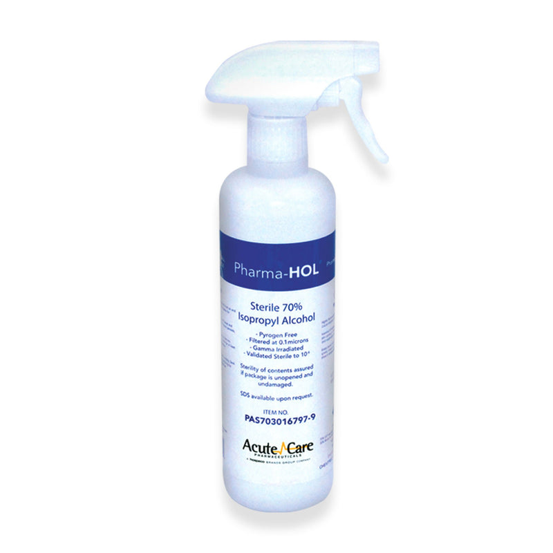 Surface Disinfectant Cleaner Pharma-Hol Alcohol Based Trigger Spray Liquid 16 oz. Bottle Alcohol Scent Sterile (Case of 9)