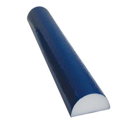 CanDo Half-Round Therapy Foam Roller Blue PE Foam / TufCoat 4 X 36 Inch (Each)