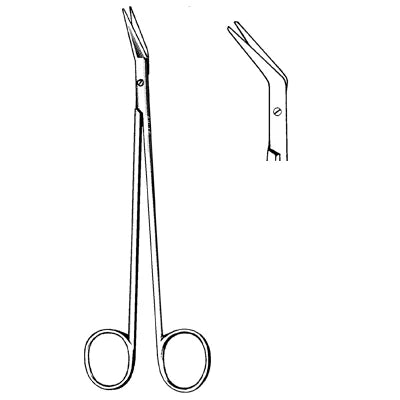 Sklar DeBakey Vascular Scissors, 9", 60° Angled - 52-2814