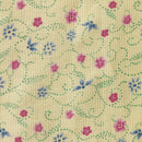 Snap Wrap Patient Exam Gown, Yellow Floral Print (Each)