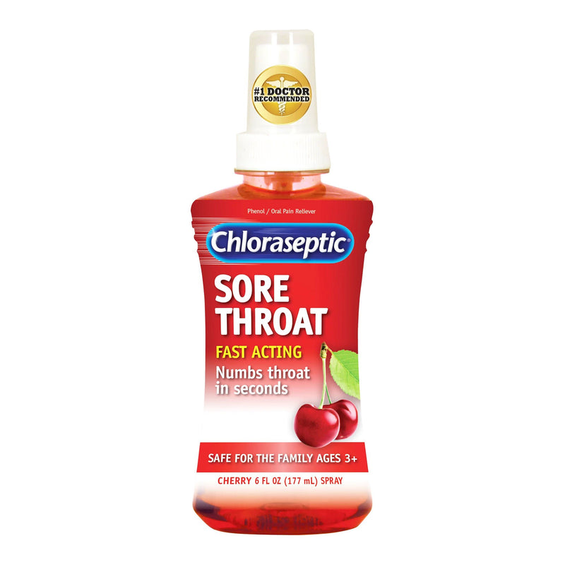 Chloraseptic Phenol Sore Throat Relief, 6-ounce Spray Bottle (Each)