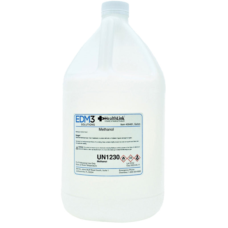 EDM 3 LLC Chemistry Reagent Methanol 100% 1 gal. 