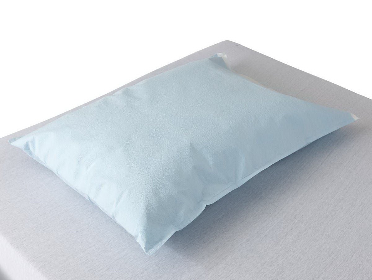 Pillowcase Medline Blue Disposable (Case of 100)