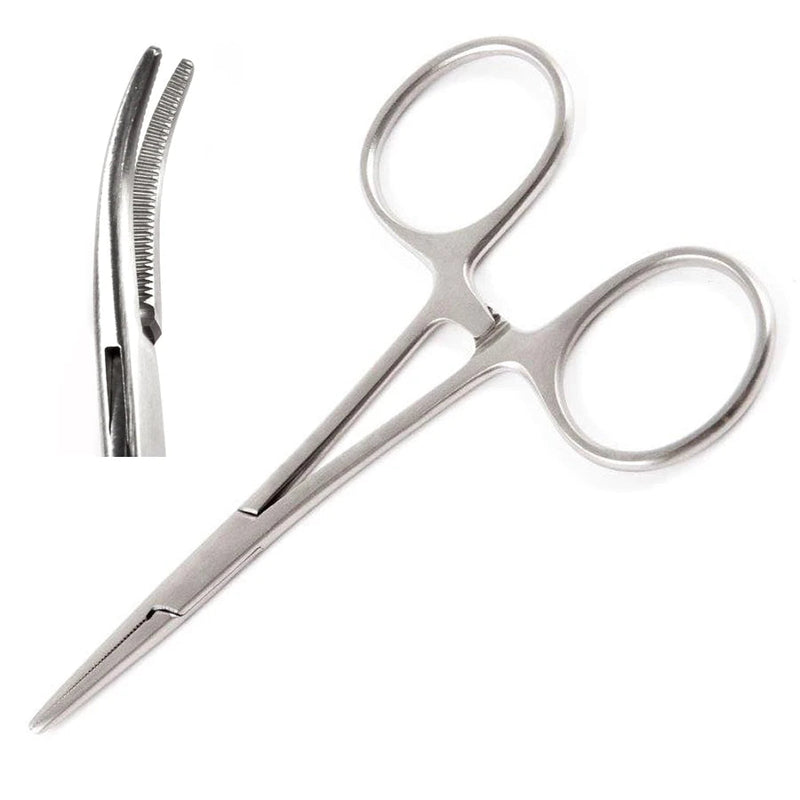 Econo Sterile Hartmann Mosquito Forceps - 3-1/2", Curved, Disposable, CS 25 - 96-2557 