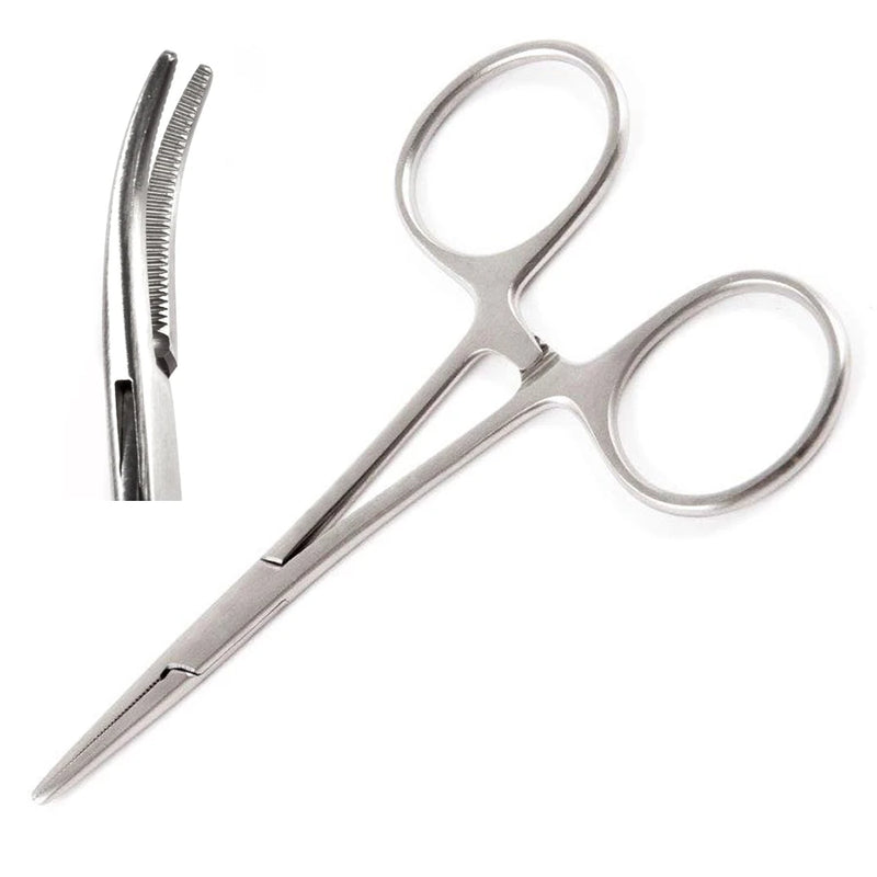 Econo Sterile Hartmann Mosquito Forceps - 3-1/2", Curved, Disposable, CS 50 - 96-2555