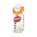 Nestle Healthcare Nutrition Boost Very High Calorie Vanilla Nutritional Drink, 8-ounce Carton (24/CS) 