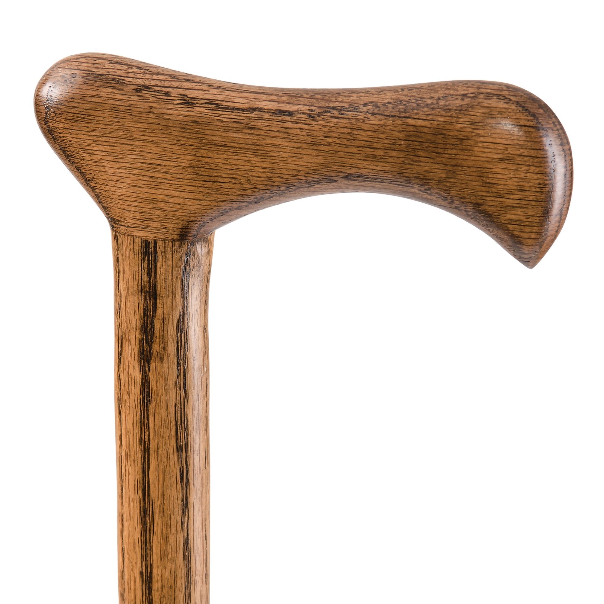 Mabis Healthcare Brazos Twisted Oak Cane with T-Handle, 37-Inch Height, Brown 