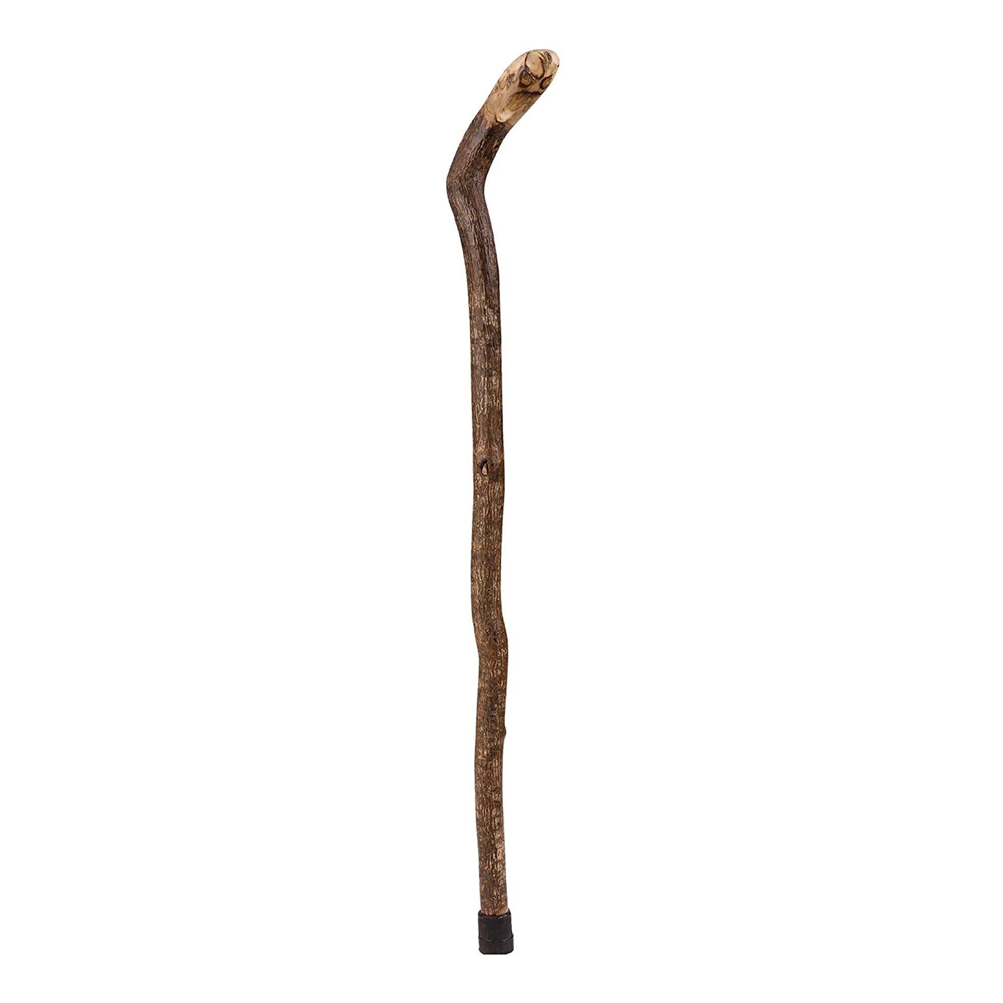 Mabis Healthcare Brazos Assorted Hardwood Knob Root Rustic Walking Cane, 37-Inch Height 