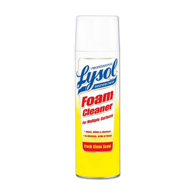 Professional Lysol Surface Disinfectant Foam Cleaner, Fresh Scent, 24 oz. (Case of 12)