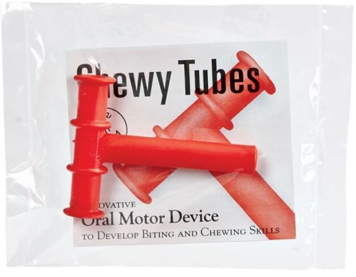 Oral Motor Tubes Chewy Tubes Red (Each)