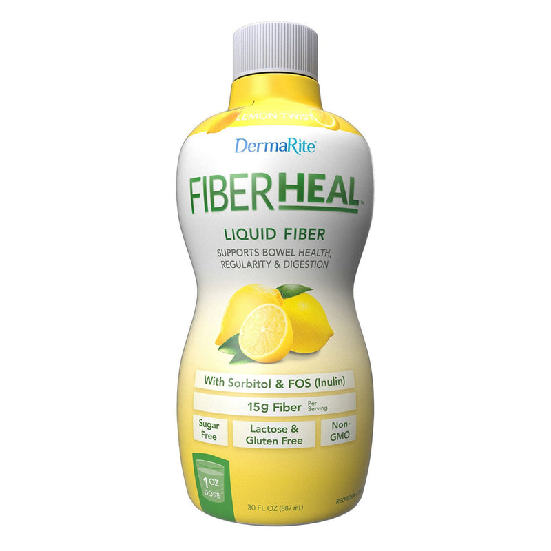 Sion Brands LLC FiberHeal Lemon Twist Liquid Supports Bowel Health, Regularity and Digestion (6/CS) 
