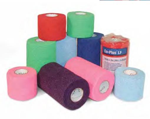 Co-Plus LF Self-adherent Closure Cohesive Bandage, 2 Inch x 5 Yard (Pack of 36 Rlss)