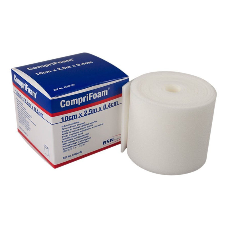 Comprifoam Foam Padding Bandage, 4 Inch x 3 Yard (Case of 24 Rolls)