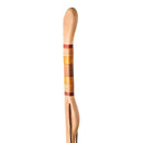Mabis Healthcare Brazos Twisted Hickory Texas Safari Hitchhiker Handmade Walking Stick, 58-Inch 
