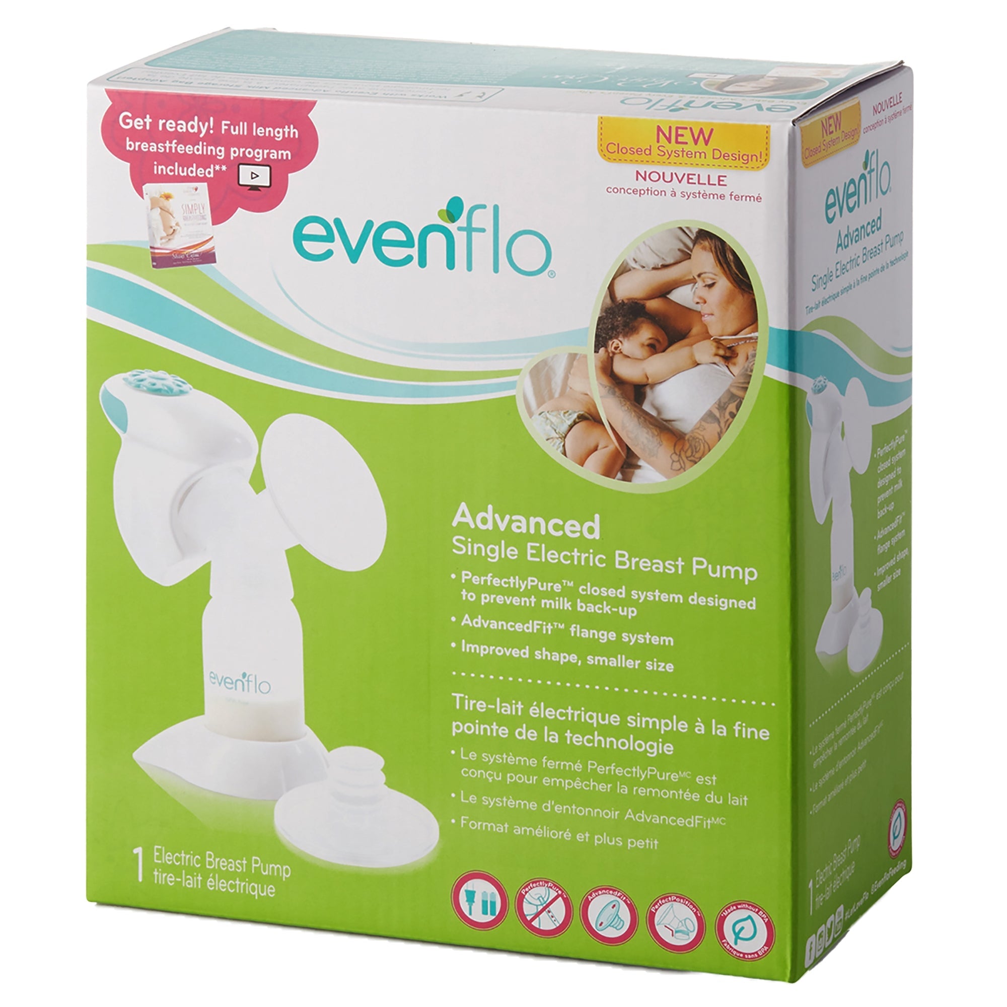 Midway Importing Inc Evenflo Advanced Single Electric Breast Pump (6/CS) 