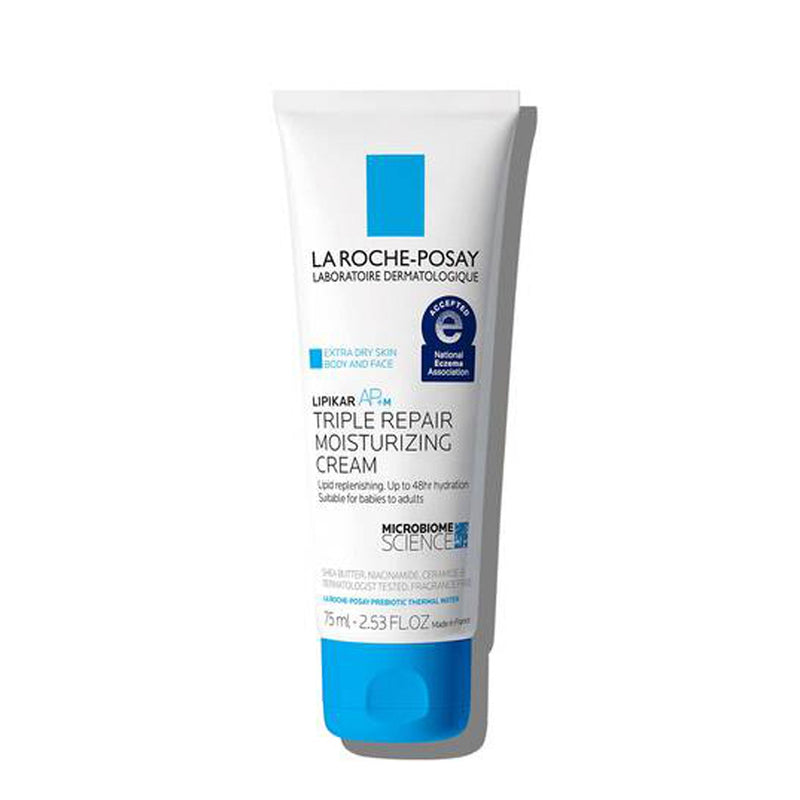 La Roche Posay Hand and Body Moisturizer Lipikar AP+M 2.53 oz. Tube Unscented Cream 