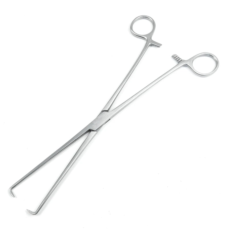 Sklar Schroeder Tenaculum Forceps - 10", Flat-Pointed Tips (Braun Style) - 91-1290
