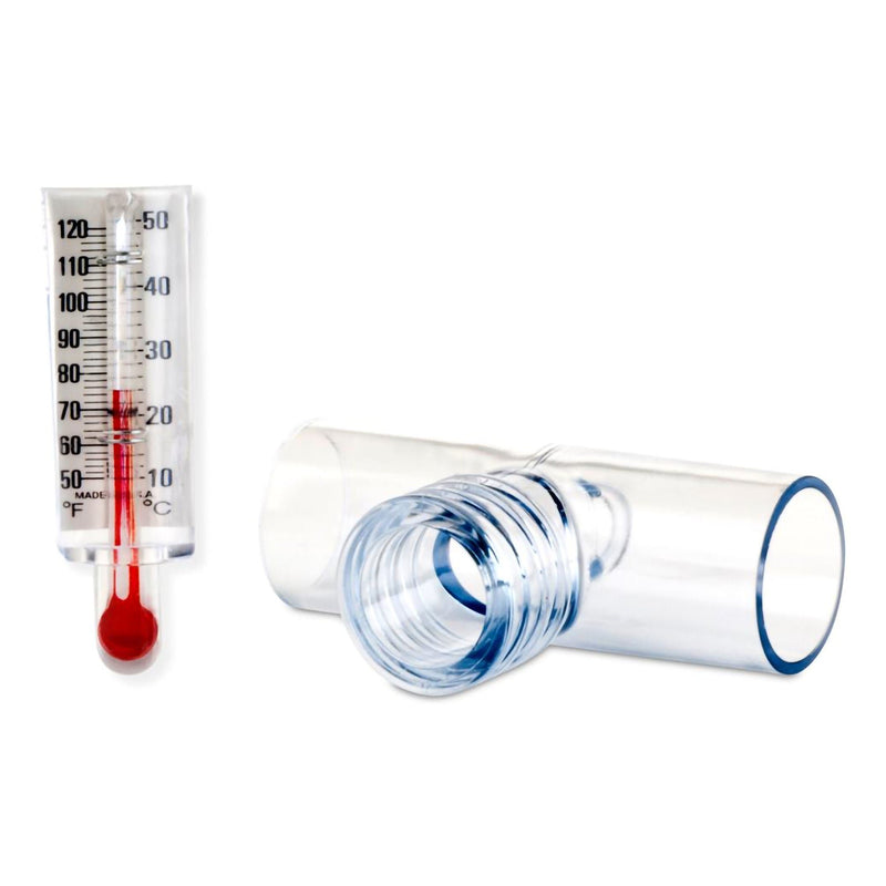 Medline Thermometer with Tee Adapter, Combines HUD1635 and HUD1648 (Case of 50)