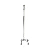 McKesson Offset Quad Cane, Chrome (Case of 4)