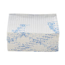 McKesson Nonsterile White / Blue Cartoon Toes Procedure Towel, 13 x 18 Inch (Case of 500)