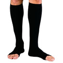 HOSE COMPRESSION KNEE 20/30OPEN BLK MD