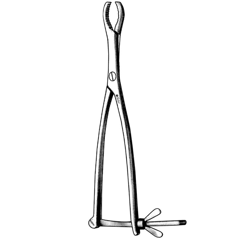 Sklar Hey Groves Bone Holding Forceps 10-1/2" - 40-2606