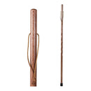 Mabis Healthcare Brazos Twisted Oak Backpacker Handcrafted Walking Stick, 58-Inch Height 