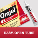 Orajel 4X Medicated Cream for Toothache & Gum, Maximum Strength for Severe Pain (Each)