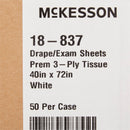 McKesson Sterile Physical Exam Drape, 40 x 72 Inch (Case of 50)
