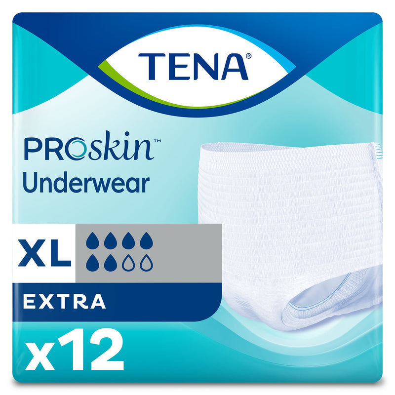 Essity HMS North America Inc Tena ProSkin Extra Absorbent Underwear, Extra Large (48/CS)