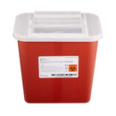 McKesson Brand McKesson Prevent Sharps Container, 2 Gallon, 10-1/4 x 7 x 10-1/2 Inch (20/CS) 