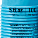 McKesson Polypropylene Drinking Cups, Disposable, 5 oz, Blue (Case of 2500)