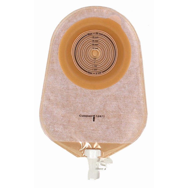 Coloplast Urostomy Pouch Assura One-Piece System Convex, Trim to Fit 10 to 55 mm Stoma (10/BX) 