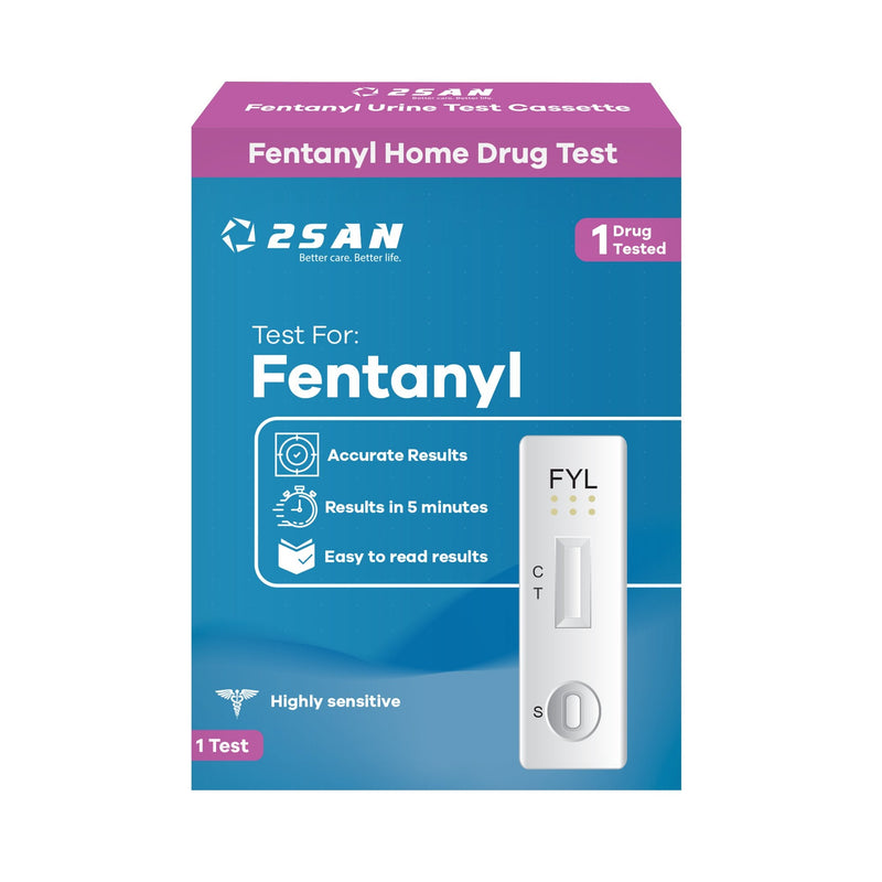 Drugs of Abuse Test Kit 2San Fentanyl 1 Test per Kit (24 Kits per Case) CLIA Waived (24/CS) 