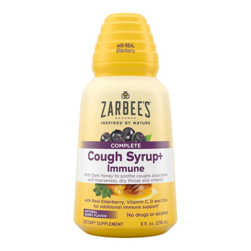 Zarbee's Naturals Complete Cough Syrup+Immune, Berry Flavor (Each)