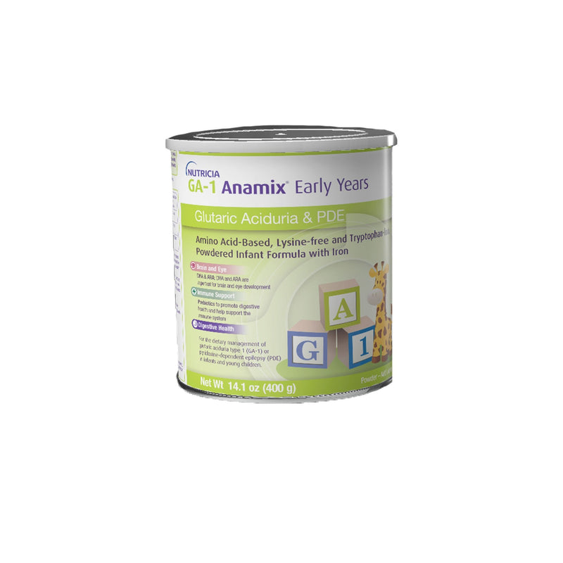 Infant Formula GA-1 Anamix Early Years Unflavored 14.1 oz. Can Powder Amino Acid / Iron Glutaric Aciduria Type-1 (GA-1) (Case of 6) 