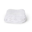 Washcloth 12 X 12 Inch White Reusable (Dozen)