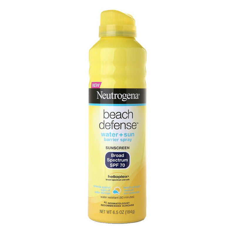 Neutrogena Beach Defense Water + Sun Protection Sunscreen Spray SPF 70 (Each)