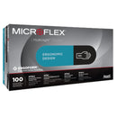 Microflex Medical Microflex MidKnight Touch 93-735 Nitrile Exam Glove, Large, Black (1000/CS)