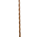 Brazos Twisted Oak Hitchhiker Handcrafted Walking Stick, 58-Inch, Brown (Each)