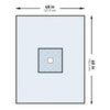 McKesson Sterile Minor Procedure Drape, 48 x 60 Inch 