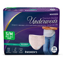 McKesson Premium Discreet Underwear for Women, Maximum Absorbency, Small/Medium (Case of 80) 