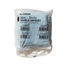 McKesson Slipper Socks, Double Tread, Adult, Teal (Case of 48 Pairs)