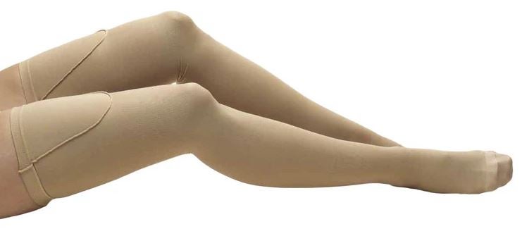 Anti-embolism Stocking Truform Thigh High X-Large Beige Closed Toe (Pair)