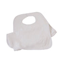 Beck's Classic Terry Adult Bib, White (Case of 72)