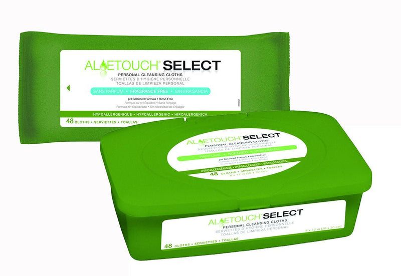 Personal Cleansing Wipe Aloetouch Select Soft Pack Scented 24 Count (Case of 24)