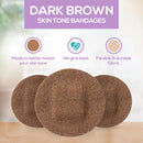 TruColour Dark Brown Adhesive Strip, Spot (50/PK) 