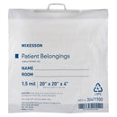 McKesson Patient Belongings Bag With Snap Closure (Case of 250)